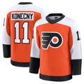 Gdoa P.Flyers #11 Travis Konecny Burnt Orange Home Premium Jerseys