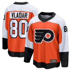 Gdoa P.Flyers #80 Dan Vladar Orange Home Breakaway Jerseys