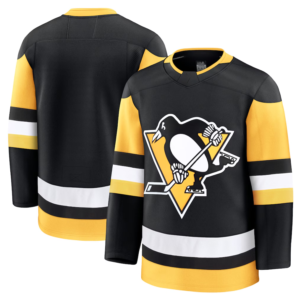 Gdoa P.Penguins Black 2024 Military Appreciation Practice Jerseys