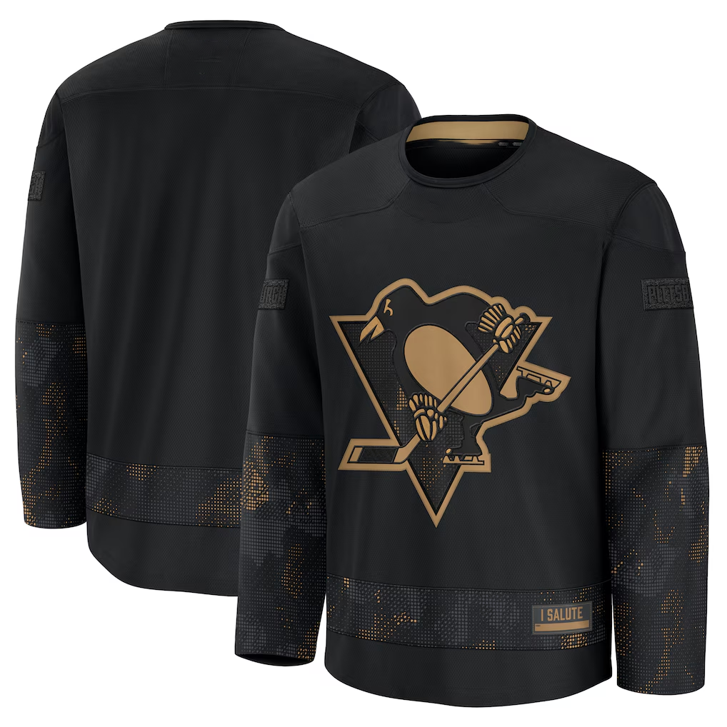 Gdoa P.Penguins Black Home Premium Jerseys