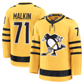 Gdoa P.Penguins #71 Evgeni Malkin Gold Alternate Premium Player Jerseys