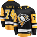 Gdoa P.Penguins #74 Stuart Skinner Black Home Breakaway Jerseys