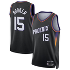 Edoa P.Suns #15 Devin Booker Black Swingman Jerseys - Statement Edition