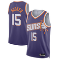 Edoa P.Suns #15 Devin Booker Purple Swingman Player Jerseys - Icon Edition