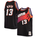 Edoa P.Sunss #13 Steve Nash Mitchell & Ness Black 1996-1997 Big & Tall Hardwood Classics Swingman Jerseys