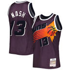 Edoa P.Sunss #13 Steve Nash Mitchell & Ness Purple 1996-1997 Hardwood Classics Off-Court Swingman Jerseys