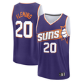 Edoa P.Sunss #20 Rasheer Fleming Fanatics Purple Fast Break Replica Jerseys - Icon Edition