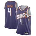 Edoa P.Sunss #4 Jalen Green Purple Swingman Jerseys - Icon Edition