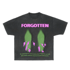T-Shirt Paranormal Forgotten Garment Dyed Streetwear Tee Cotton Short Sleeve