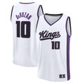 Edoa S.Kings #10 DeMar DeRozan Fanatics White Fast Break Replica Player Jerseys - Association Edition