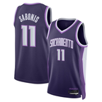 Edoa S.Kings #11 Domantas Sabonis Purple 2025-2026 Swingman Jerseys - City Edition