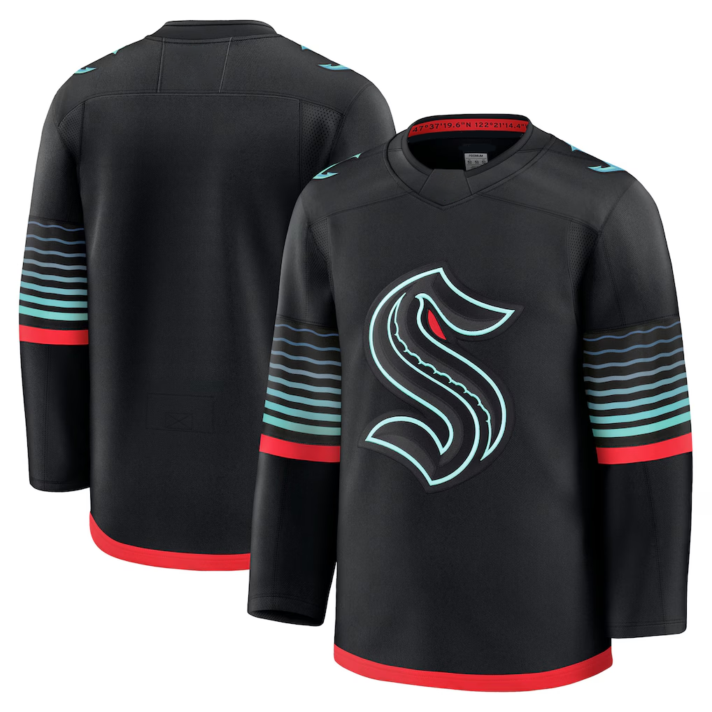 Gdoa S.Kraken Black Alternate Premium Jerseys