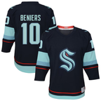 Gdoa S.Kraken #10 Matty Beniers Navy Alternate Replica Player Jerseys