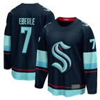 Gdoa S.Kraken #7 Jordan Eberle Navy Home Breakaway Player Jerseys