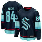 Gdoa S.Kraken #84 Kaapo Kakko Deep Sea Blue Home Breakaway Player Jerseys