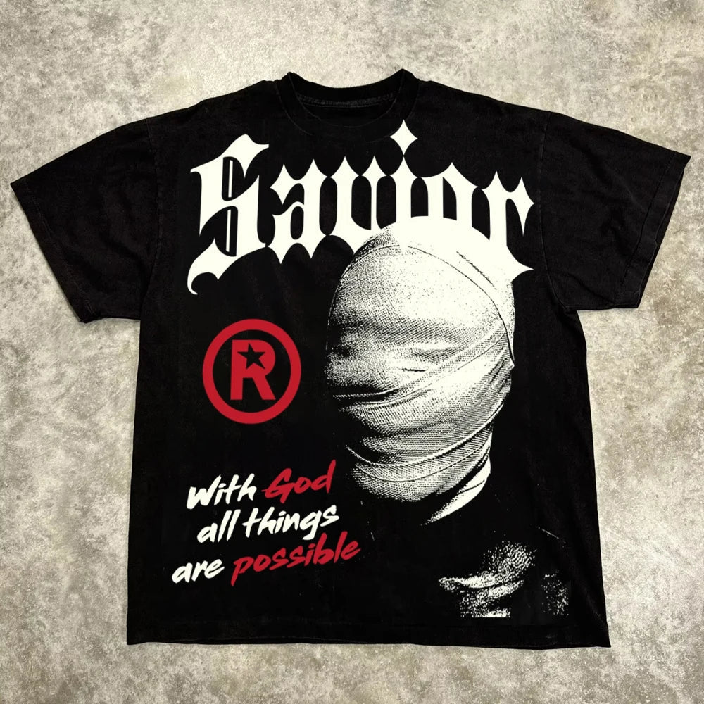 Cheap T-shirt Jerseys Harajuku Letter Graphic T Shirts Y2k Tops Men Women High Street Oversized T Shirt Pro Choice Streetwear Vintage Tee Clothing