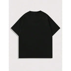 Cheap T-shirt Jerseys【New Arrival】Harajuku Y2K Anime Girl "Everyday is a New Day" Graphic T-Shirt | Grunge Black Cotton Tee