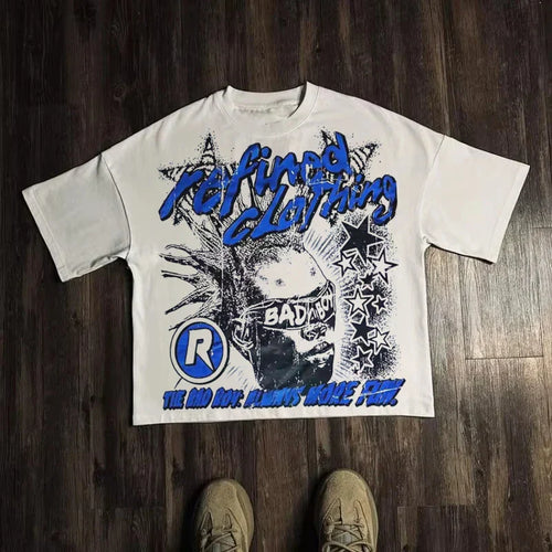 Cheap T-shirt Jerseys Graphic T-shirt Men Women Vintage Top Hip Hop Streetwear Oversized Tshirt Short Sleeve Casual Clothing Summer Fashion Trendy Tee