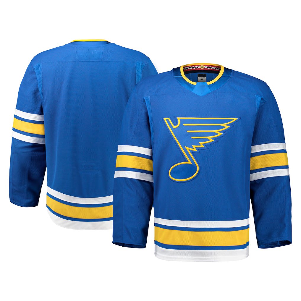 Gdoa St.L.Blues Blue Home Authentic Pro Jerseys