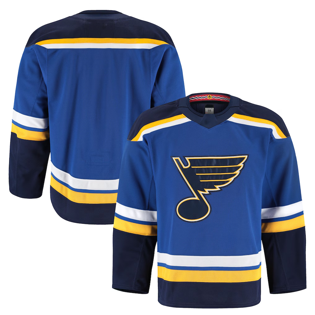 Gdoa St.L.Blues Blue Home Authentic Pro Jerseys