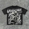 Cheap T-shirt Jerseys Harajuku Graphic Print T Shirts Y2k Tops Men Women High Street Oversized T Shirt Pro Choice Streetwear Vintage Tee Clothing