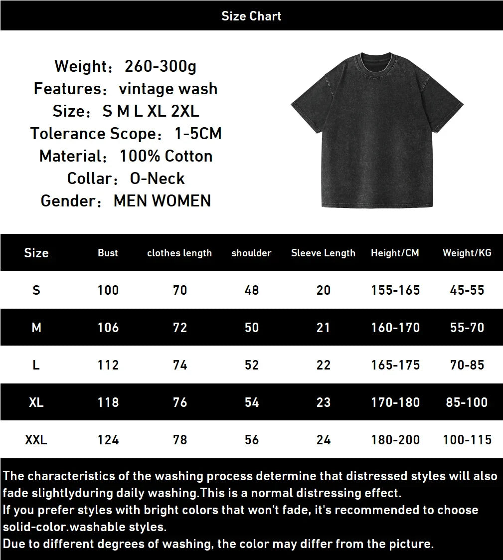 Cheap T-shirt Jerseys Washed T Shirts Horror Silent Hill Heavens Night Hip Hop T-Shirt Street  Streetwear Short Sleeve Printed Tops Tees Men Women