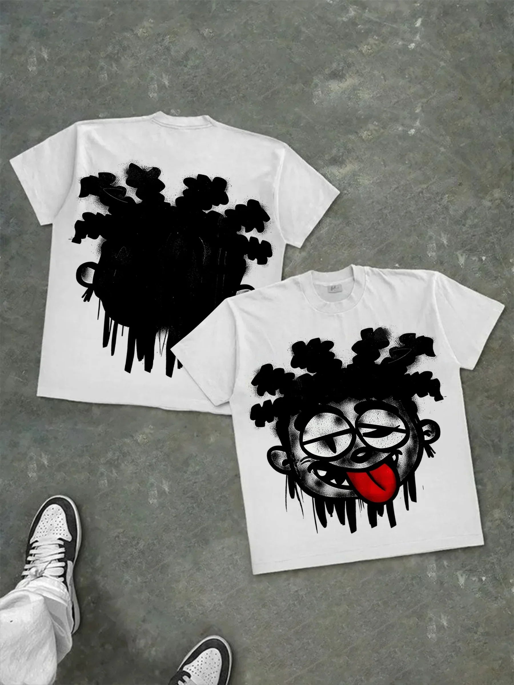 Cheap T-shirt Jerseys Graphic T-shirt Men Women Vintage Top Hip Hop Streetwear Oversized Tshirt Short Sleeve Casual Clothing Summer Fashion Trendy Tee