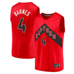 Edoa T.Raptors #4 Scottie Barnes Red Fast Break Replica Jerseys - Icon Edition