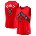Edoa T.Raptors #9 RJ Barrett Red Fast Break Player Jerseys - Icon Edition