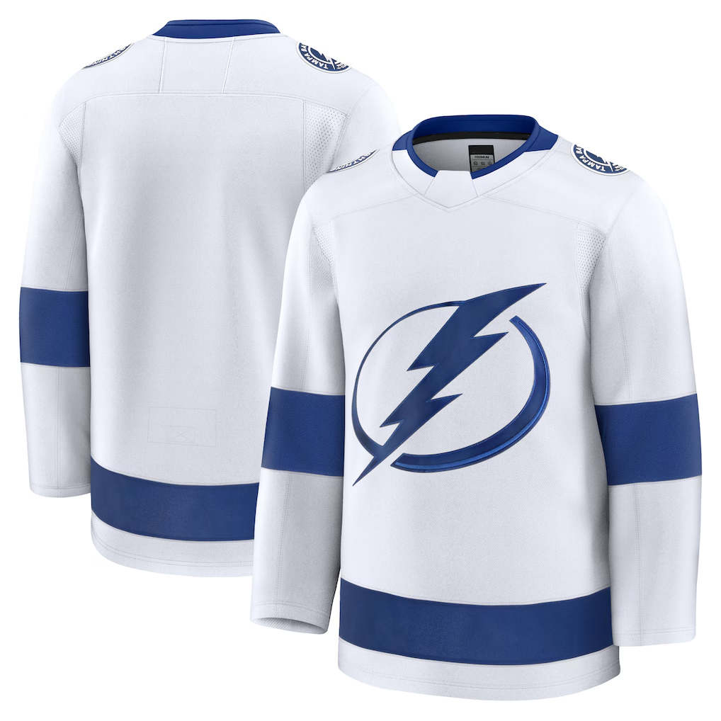 Gdoa TB.Lightning White Away Premium Jerseys