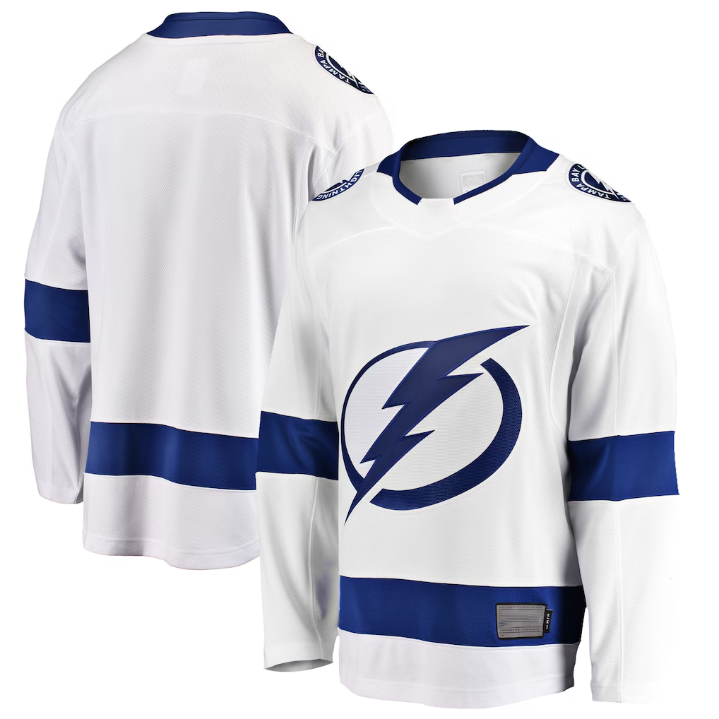Gdoa TB.Lightning White Breakaway Away Jerseys