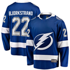Gdoa TB.Lightning #22 Oliver Bjorkstrand Blue Home Breakaway Jerseys