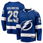 Gdoa TB.Lightning #29 Pontus Holmberg Blue Home Breakaway Player Jerseys