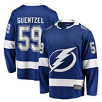Gdoa TB.Lightning #59 Jake Guentzel Blue Home Premier Breakaway Player Jerseys