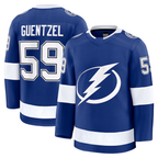 Gdoa TB.Lightning #59 Jake Guentzel Blue Home Premium Jerseys