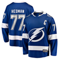 Gdoa TB.Lightning #77 Victor Hedman Blue Home Captain Patch Breakaway Jerseys