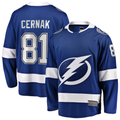 Gdoa TB.Lightning #81 Erik Cernak Blue Home Breakaway Player Jerseys