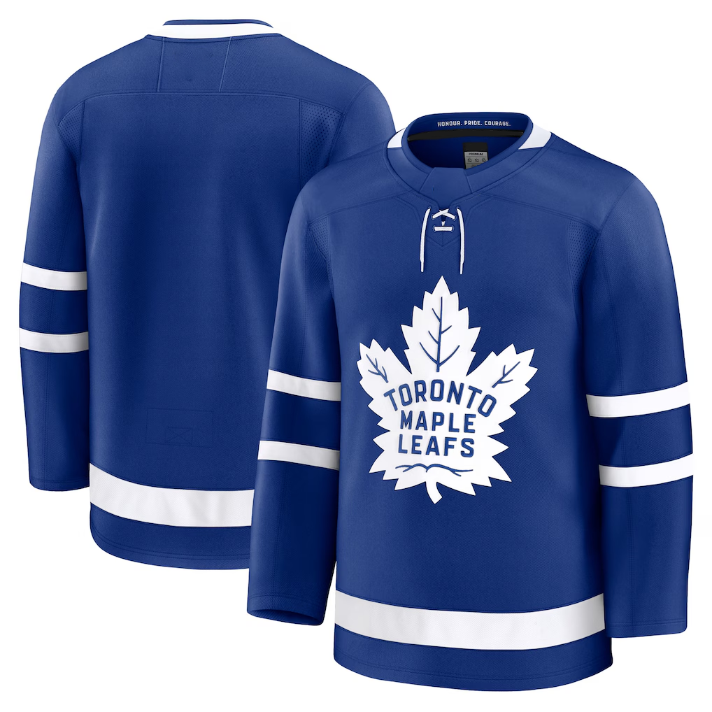 Gdoa T.Maple Leafs Blue Home Premium Jerseys