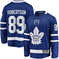 Gdoa T.Maple Leafs #89 Nicholas Robertson Blue Home Premier Breakaway Player Jerseys