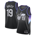 Edoa U.Jazz #19 Ace Bailey Black Swingman Player Jerseys - Statement Edition