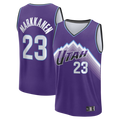 Edoa U.Jazz #23 Lauri Markkanen Fanatics Purple Fast Break Replica Jerseys - Icon Edition