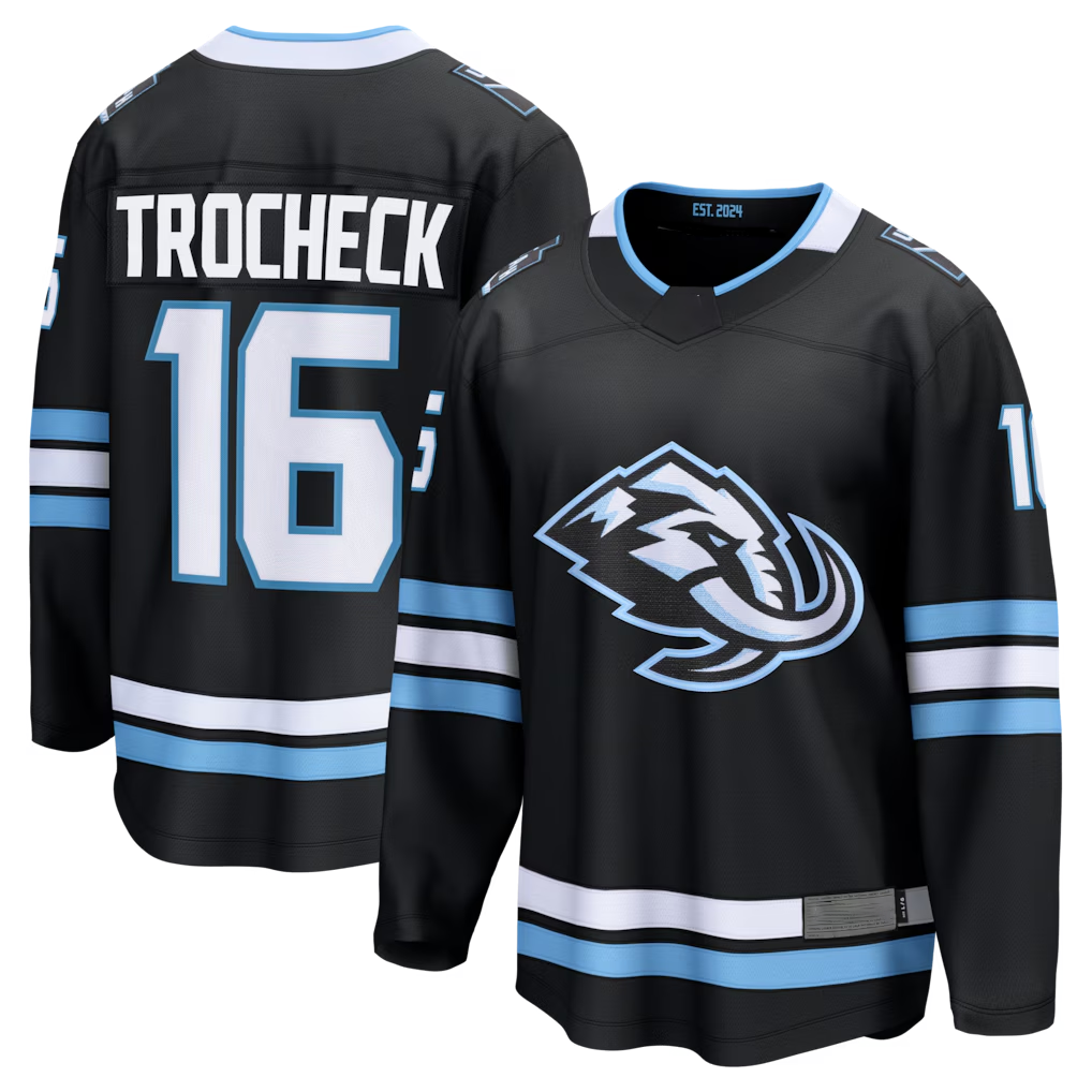 Gdoa U.Mammoth #16 Vincent Trocheck Black Home Breakaway Jerseys