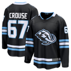 Gdoa U.Mammoth #67 Lawson Crouse Black Home Breakaway Player Jerseys