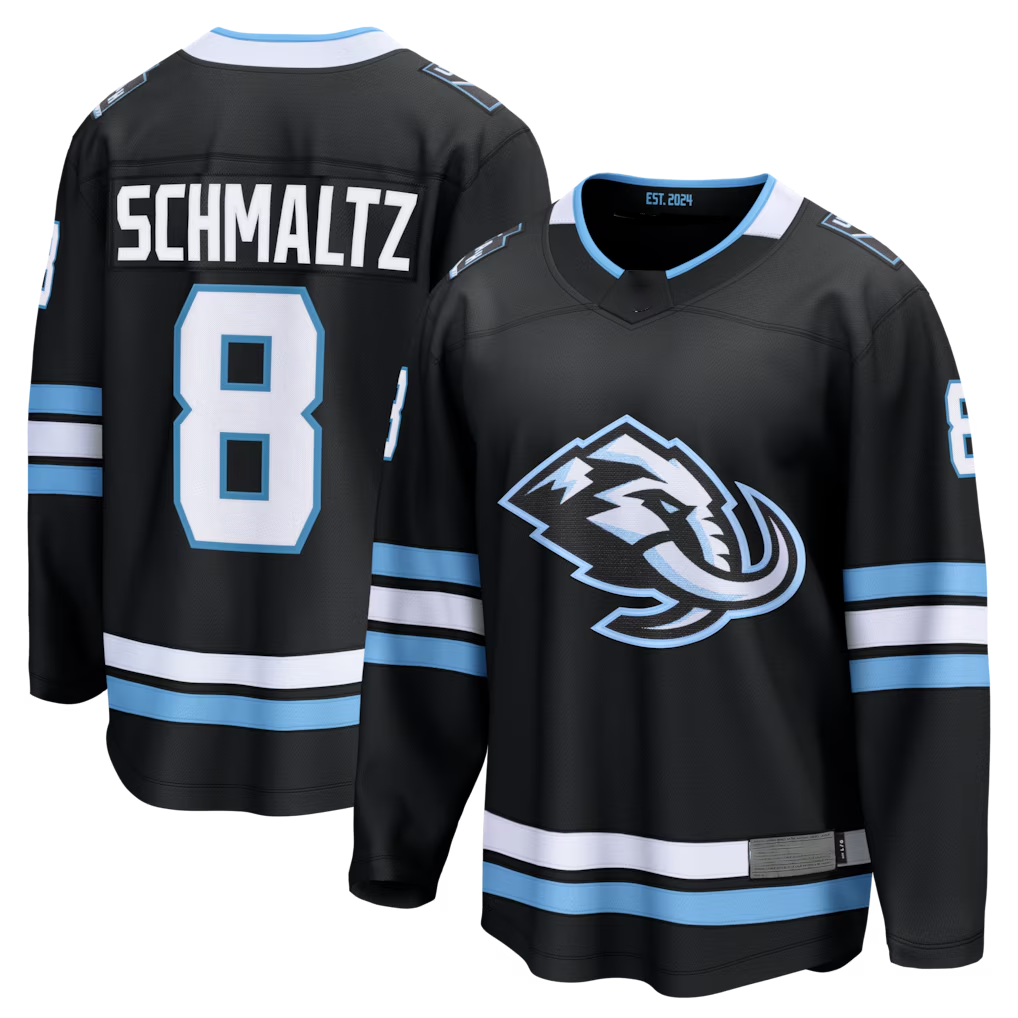 Gdoa U.Mammoth #8 Nick Schmaltz Black Home Breakaway Player Jerseys