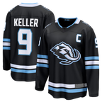 Gdoa U.Mammoth #9 Clayton Keller Black Home Breakaway Jerseys