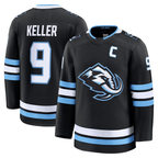 Gdoa U.Mammoth #9 Clayton Keller Black Home Premium Player Jerseys