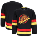 Gdoa V.Canucks Black Alternate Authentic Pro Jerseys