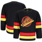 Gdoa V.Canucks Black Alternate Authentic Pro Jerseys
