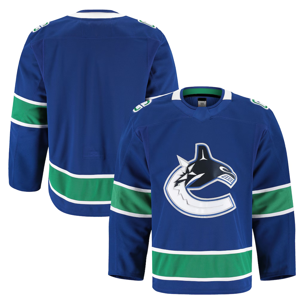 Gdoa V.Canucks Blue Home Authentic Pro Jerseys