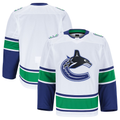 Gdoa V.Canucks White Away Authentic Pro Jerseys